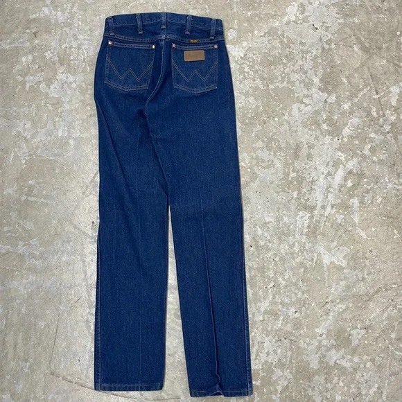Wrangler Jeans 30x34 Blue Pant Cowboy Western‎ 13MWZ Denim Vintage Fits 28x33 - Picture 15 of 16